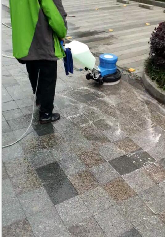 广场石材清洗保养