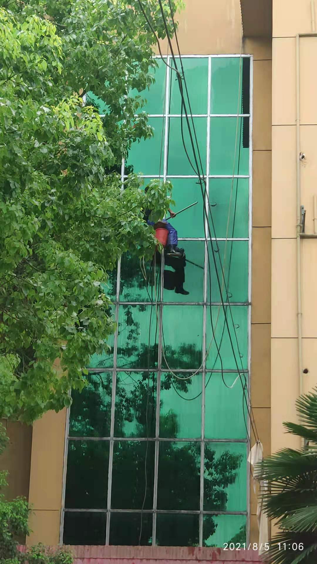 培训学校外墙清洗