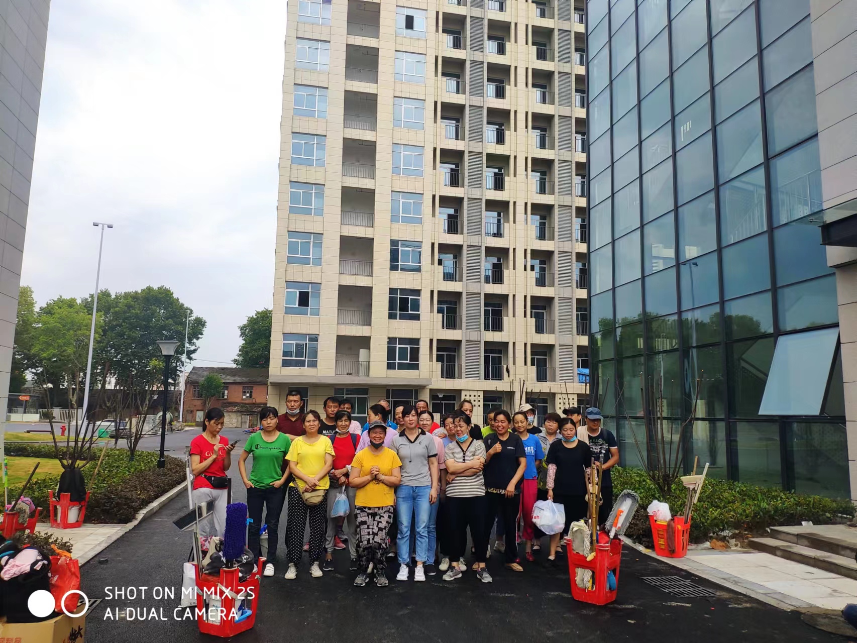 安徽财贸新校区整体保洁